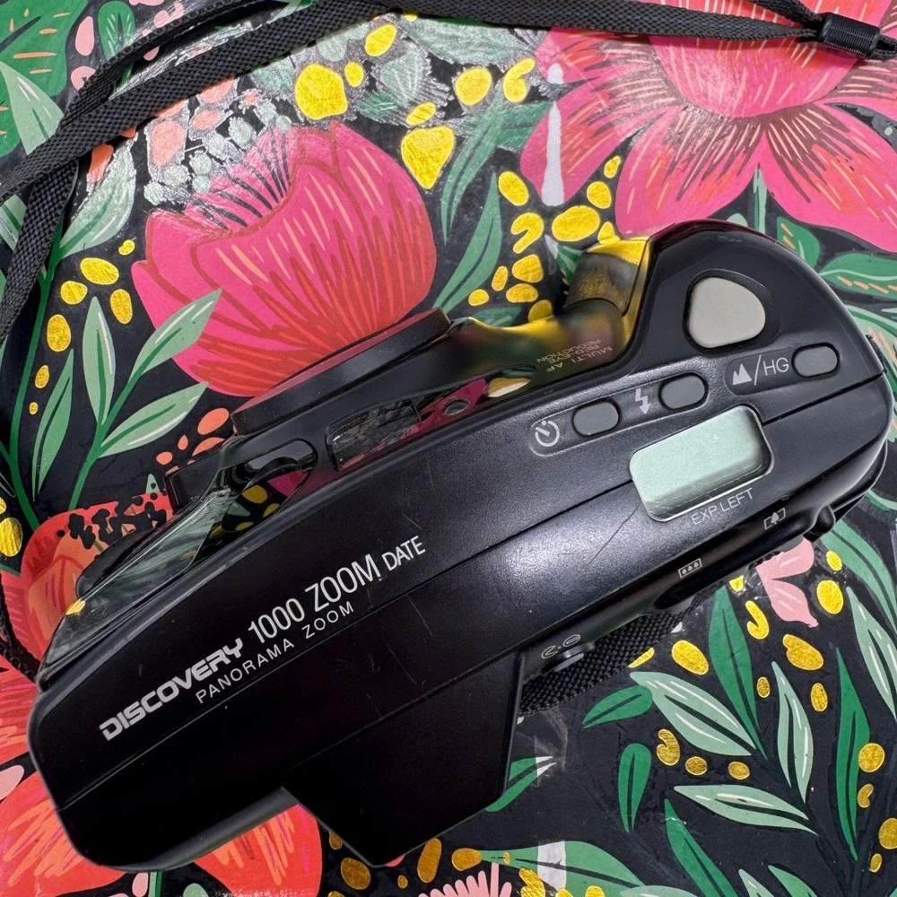 Fuji Discovery 1000 Zoom Date Panorama 35mm Film Camera Fujinon 35-80mm Lens